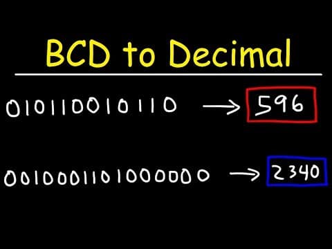 How to Convert Binary Coded Decimal to Decimal thumbnail
